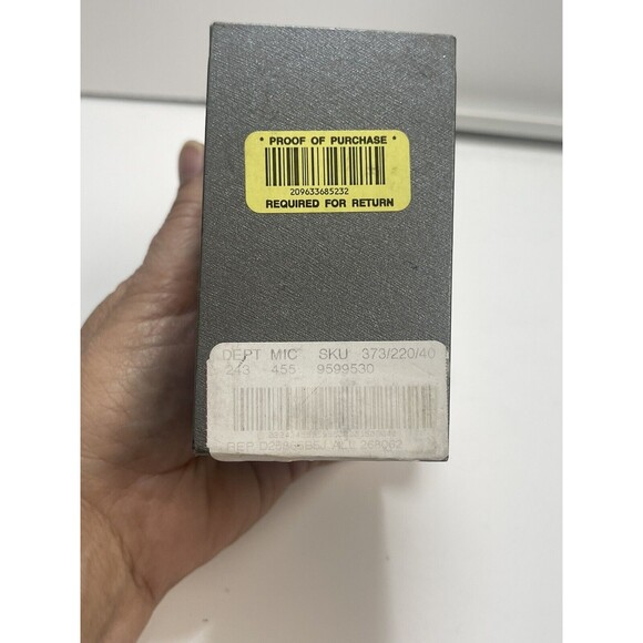 Dillards Silver Tone Black Stone Clamper Bangle Bracelet New - Picture 9 of 9